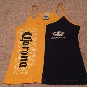 Officially Licensed Corona Extra tank top.